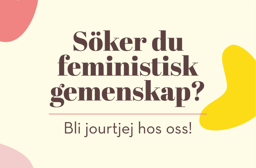 Söker du feministisk gemenskap?