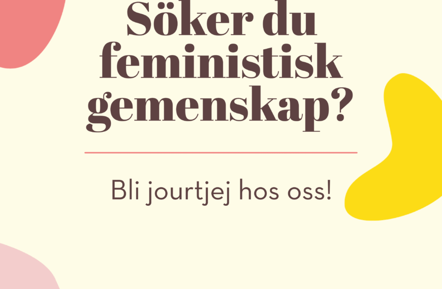 Söker du feministisk gemenskap?
